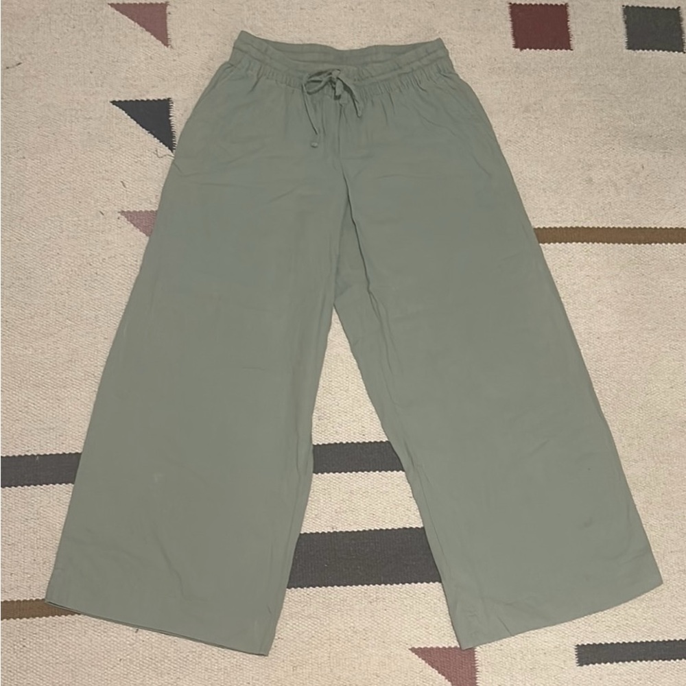 a new day - Women's Sage Wide Leg
Drawstring Linen Pants